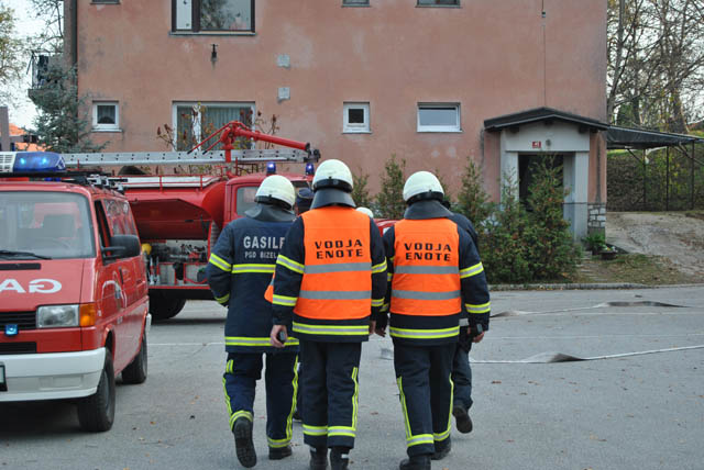 Sektorska vaja na Bizeljskem