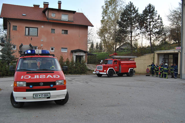 Sektorska vaja na Bizeljskem