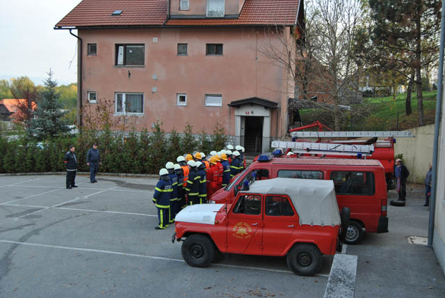 Sektorska vaja na Bizeljskem